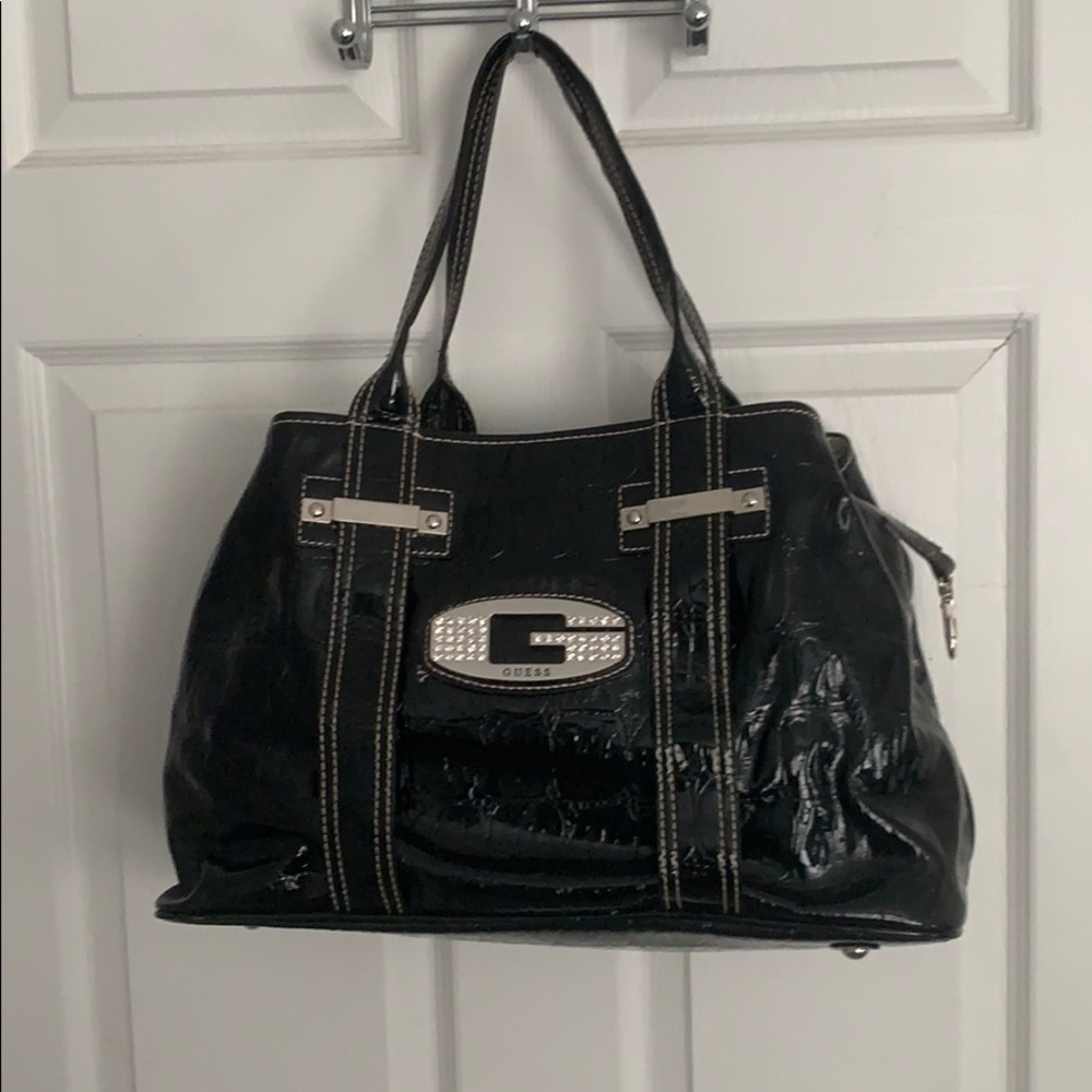 Guess Patent Leather Bag